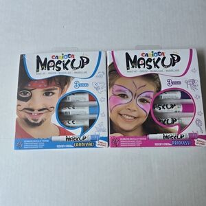 MaskUp Face Paint Stick Set - Pink & Blue